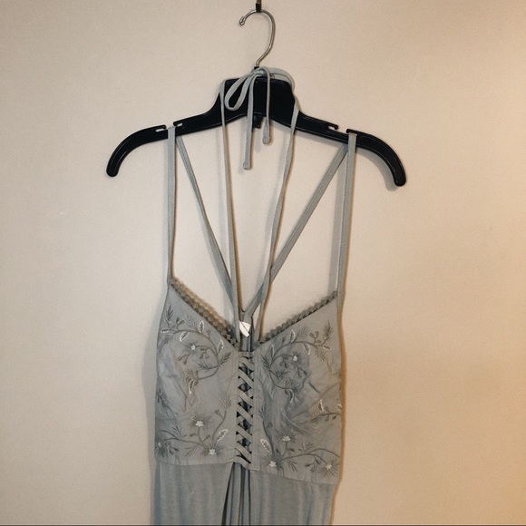 Sun & Shadow Embroidered Maxi Top - Picture 3 of 7